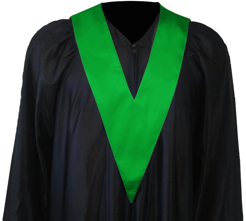 graduation dress green
